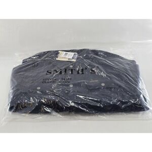 NWT $75 Smith's Workwear Snap Closure Diamond Quilted Knit Jacket Sz L Navy‎